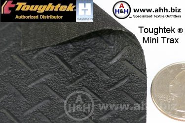 Toughtek® Neoprene Non-Slip Fabric, Mini Trax Texture