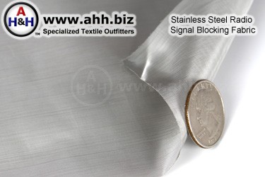 Stainless Steel Radio Signal Blocking Fabric