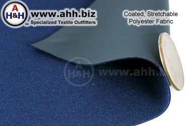 Stretchable Polyester Fabric Coated with Polyurethane