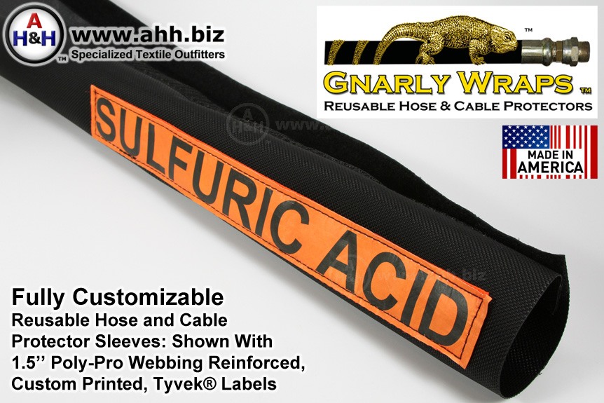 Hose and Cable Protector Sleeves 1050D Ballistic Nylon