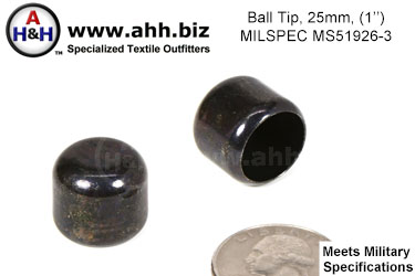 1 inch (25mm) Ball Tip Mil-Spec MS51926-3