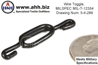 Wire Toggle, Mil-Spec MIL-T-12354