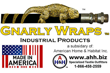 All Gnarly Wraps™ brand Hose Sleeves and Cable Wraps are Proudly Made In America.