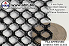 FAA Approved - FAR 25.853 Flame Resistant 6mm Nylon Hex-Mesh