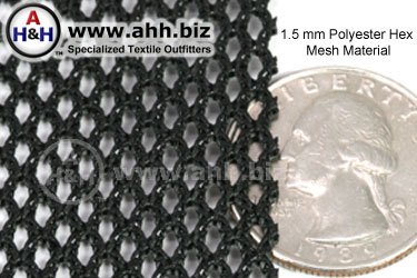 1.5mm Polyester Hex-Mesh Fabric