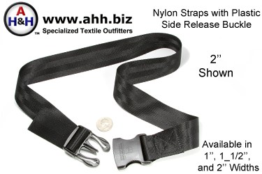 Nylon Straps with Premium Side Release Buckle