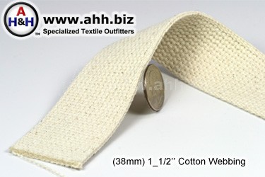 1 1/2 inch Cotton Webbing
