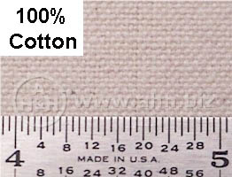 12 Foot Wide Natural Cotton Canvas