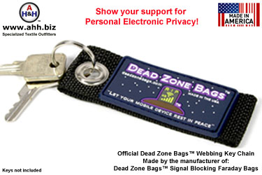 Official Dead Zone Bags™ Limited Edition Promotional Key Chain