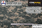 Autumn Tan Camo Pattern on Genuine CORDURA®  Fabric