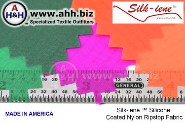 Silicone Coated Nylon Ripstop Fabric by Silk-iene™