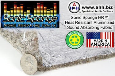 Sonic Sponge™ Sound Absorbing Fabric