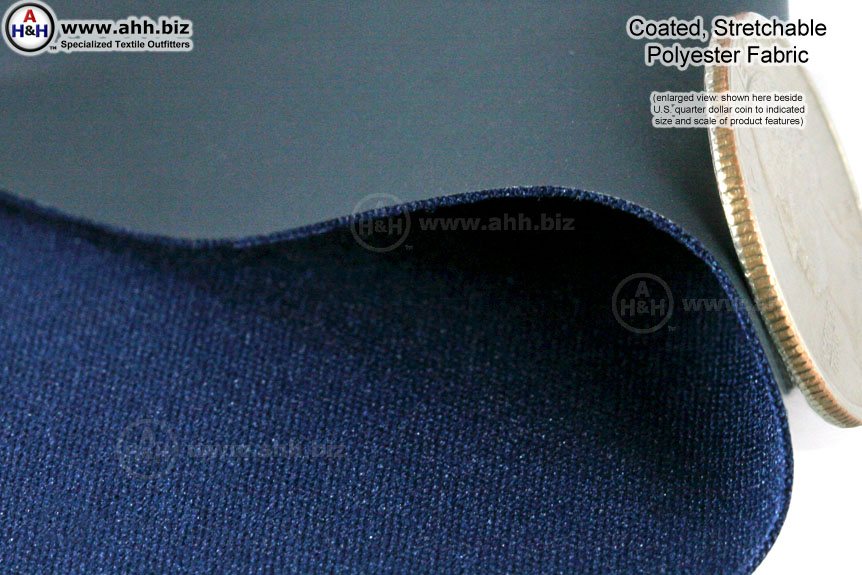 spansk Ekspedient Orient Stretchable Polyester Fabric Coated with Polyurethane