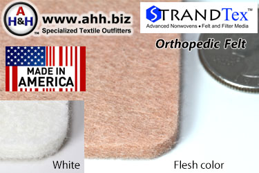 Orthopedic Felt 1/8 inch X 36 inch, by StrandTex™