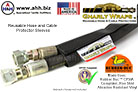 Gnarly Wraps™ Hose & Cable Protector Sleeves Made from Rubber Duc™ Abrasion Resistant Vinyl