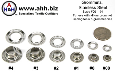 Metal Grommet Size Chart