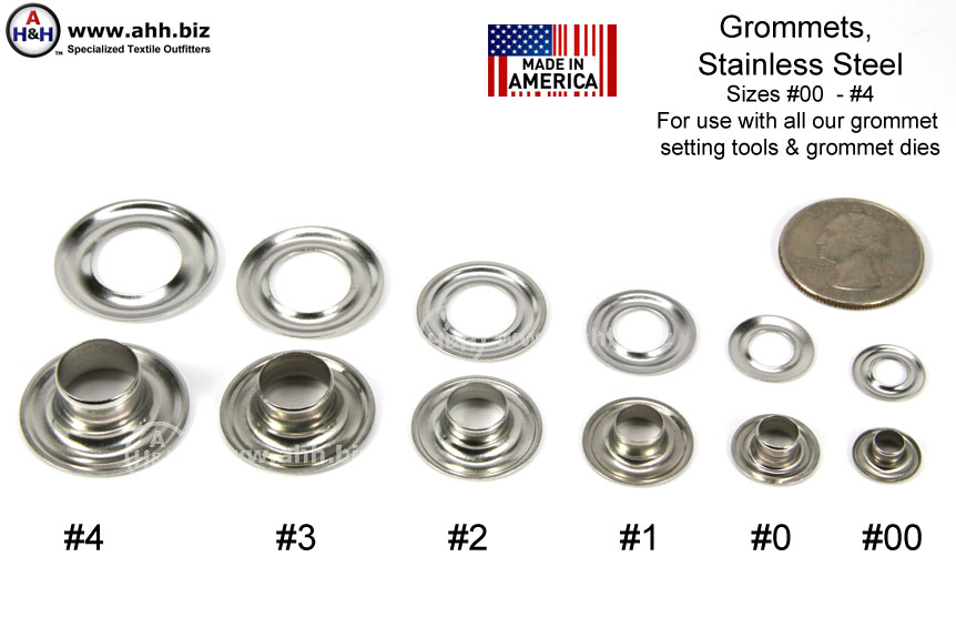 Metal Grommets at