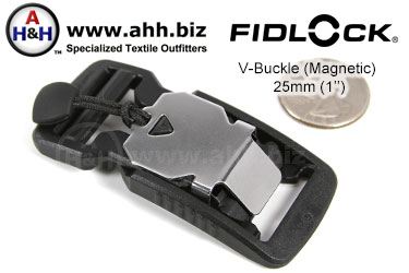 Fidlock® 1 inch Magnetic V-Buckle