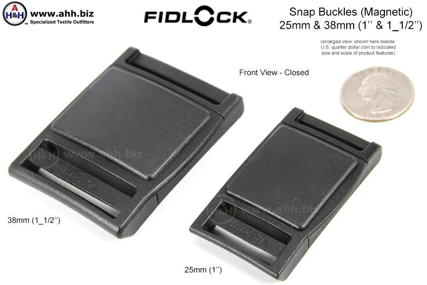 Fidlock® Flat SNAP Magnetic Buckles