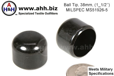 1 1/2 inch (38mm) Ball Tip, Mil-Spec MS51926-5