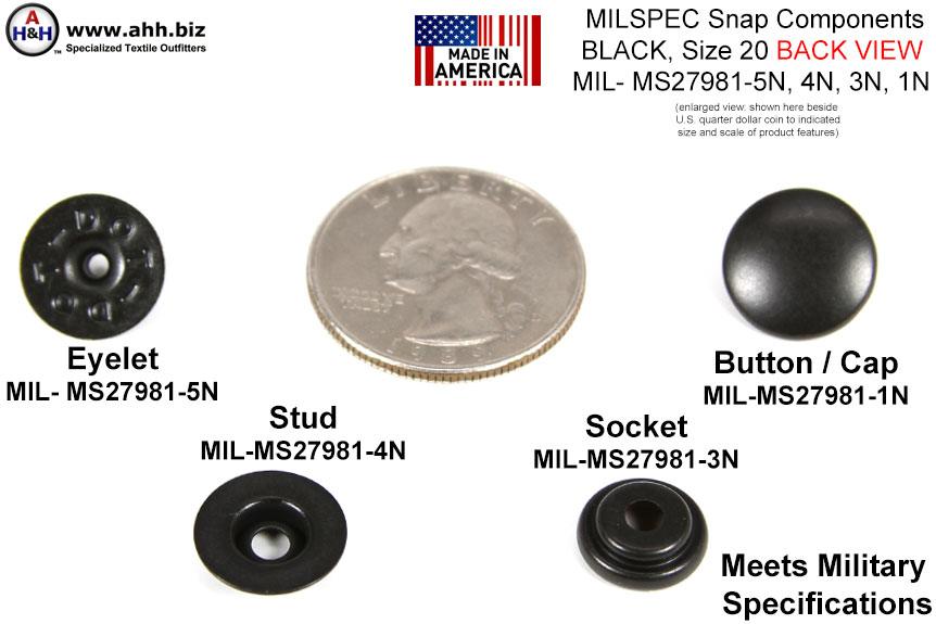 Professional Snap Setting tool for Mil-Spec Snap Fasteners