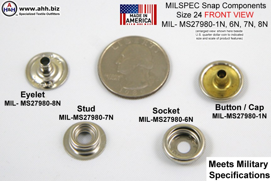 Standard Snap Fasteners