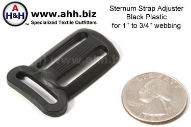 Sternum Strap Adjuster for Backpacks Joins 3/4″ to 1″ webbing