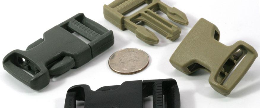 Mil-Spec Plastic Side Release Buckles