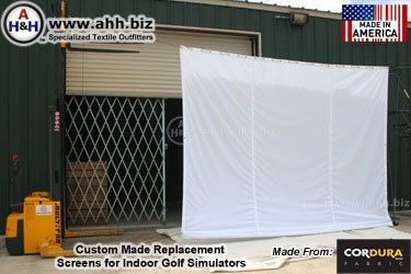 Replacement Screens for Indoor Golf Simulators