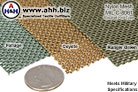 Military Specification Nylon Mesh Fabric - Raschel Knit - MIL-C-8061 - used in Military Luggage and Load Bearing Accessories