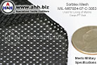 Sorbtex Poly Mesh, MILSPEC - MIL-M67854-07-C-3053