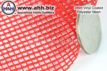 2mm Vinyl Coated Polyester Mesh