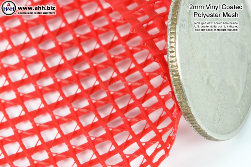 PVC Coated Polyester Mesh