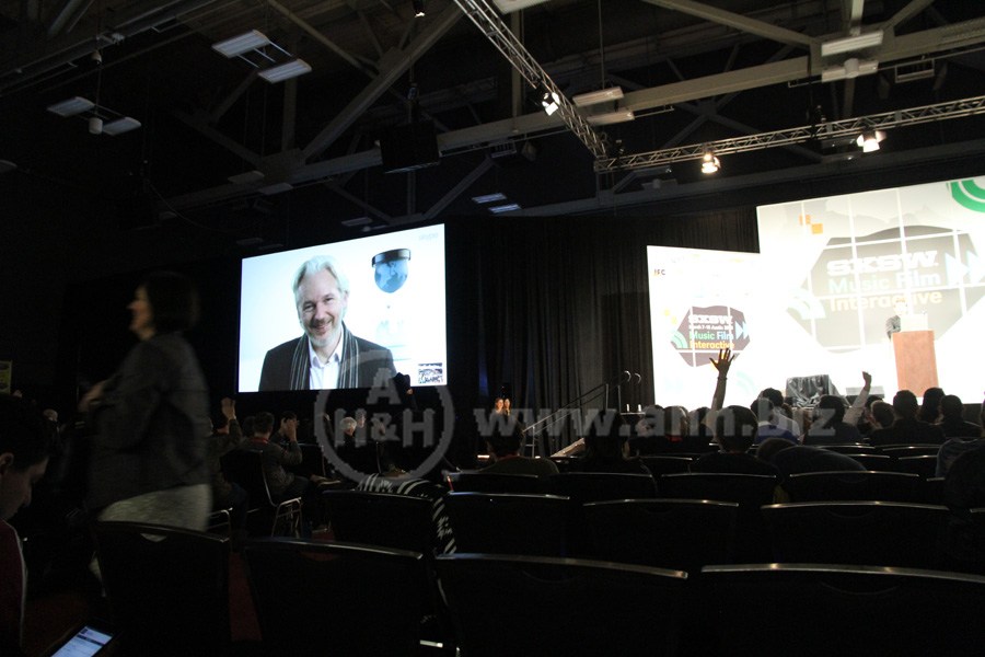 SXSW-2014, A Virtual Conversation with Julian Assange