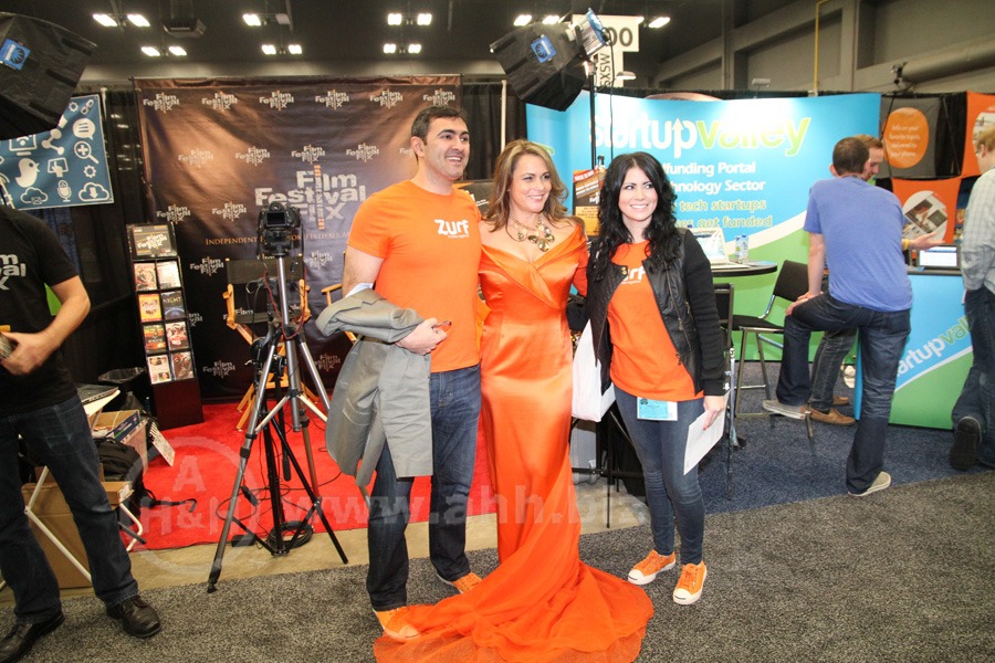 SXSW-2014, Some people from Zurf posing for a photo-op