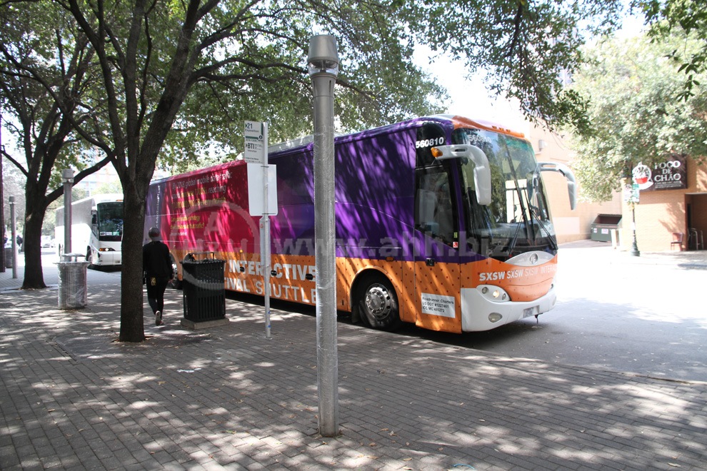 SXSW-2014, Interactive Shuttle bus at SXSW 2014