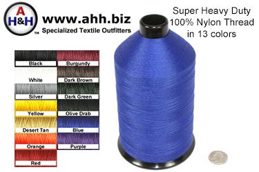 AH&H Brand™ Super Heavy Duty 100% Nylon Thread