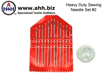 Twelve piece Heavy Duty Needle Set Number 2