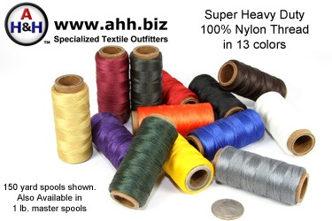 AH&H Brand™ Super Heavy Duty 100% Nylon Thread