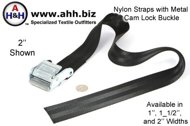 Nylon shop strap lock