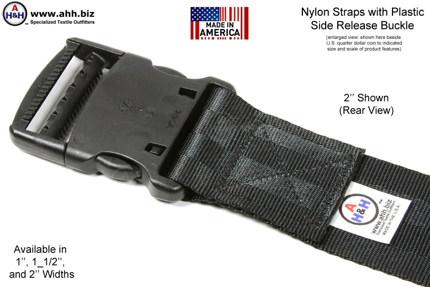 Side Release Buckle Strap, Nylon