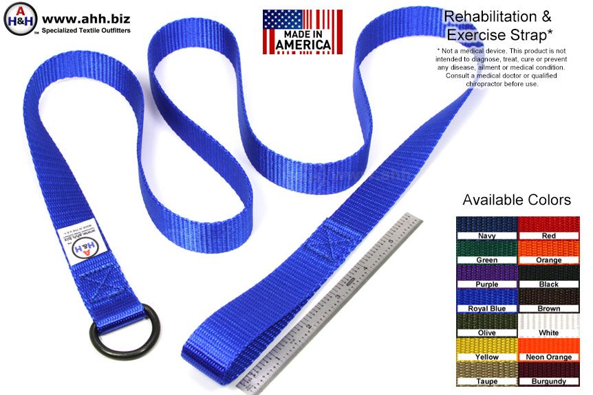 Rehabilitation Strap and Exercise Strap