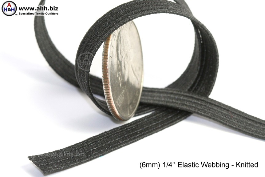 Elastic Webbing - Knitted 0.25