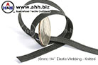 1/4'' Flat Knitted Elastic Webbing (6mm)