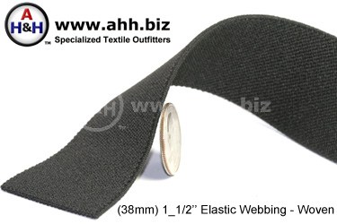 Elastic Webbing - Woven 1.50