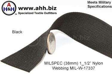 1 1/2 inch Nylon Webbing Mil-Spec MIL-W-17337