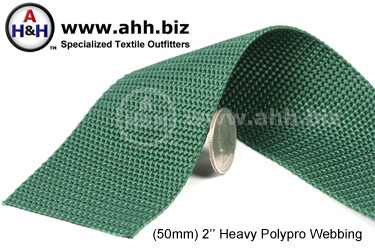 2 inch Heavy Polypropylene Webbing (Poly-Pro Webbing)