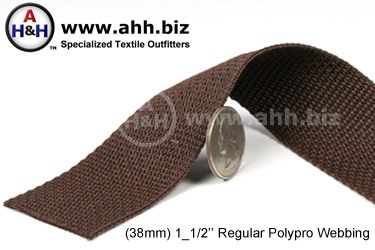 1.5 inch Lightweight Polypropylene Webbing (Poly-Pro Webbing)