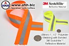 Reflective Webbing featuring 3M Scotchlite™ - 38mm (1_1/2'' width)